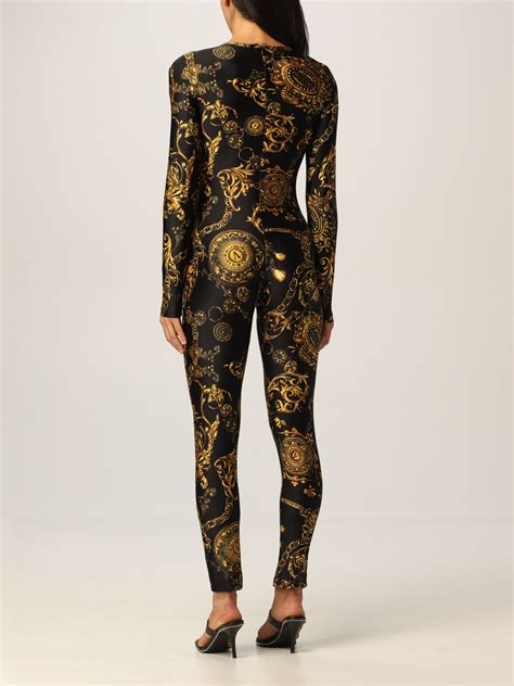 versace jumpsuit|Versace jumpsuit women.